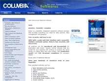 Tablet Screenshot of columbiacp.com